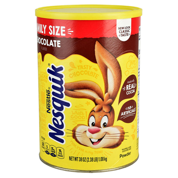 Nesquick Flavored Milk Drink Mix Diversion Stash Safe XL - 38oz Can - Headshop.com