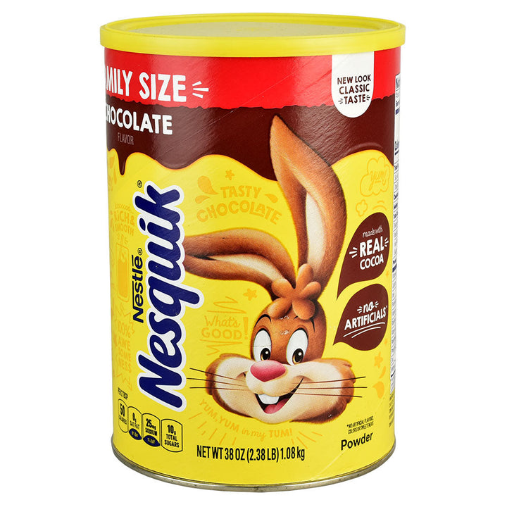 Nesquick Flavored Milk Drink Mix Diversion Stash Safe XL - 38oz Can - Headshop.com