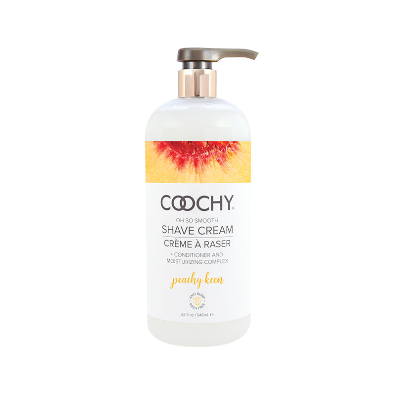 Coochy Shave Cream Peachy Keen 32 fl.oz - Headshop.com