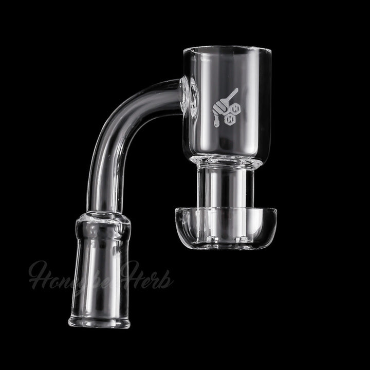 HONEYSUCKLE QUARTZ BANGER - 90° DEGREE | YL - Headshop.com