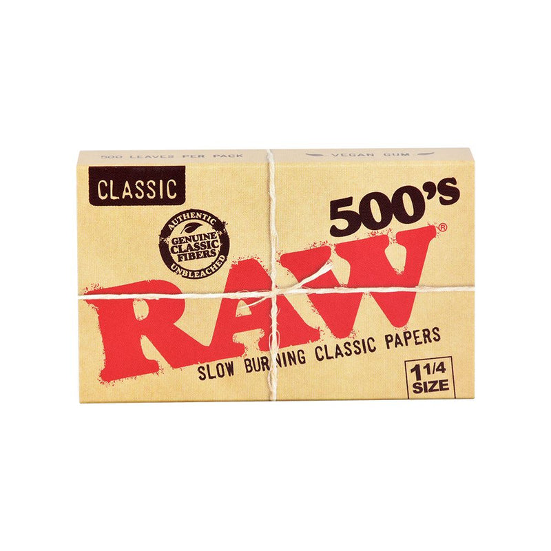 20PK DISPLAY - RAW Classic Creaseless 500&