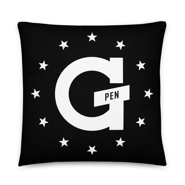 G Pen Throw Pillow - Headshop.com