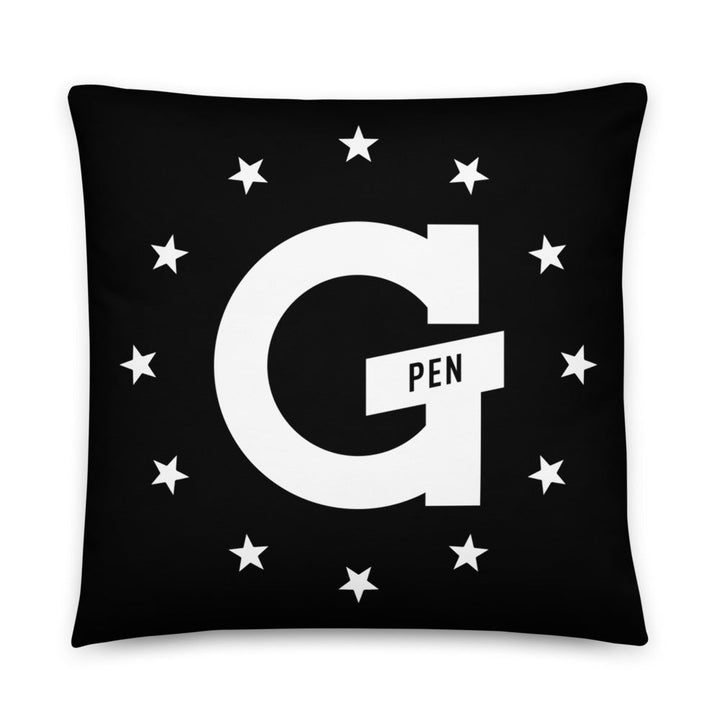 G Pen Throw Pillow - Headshop.com