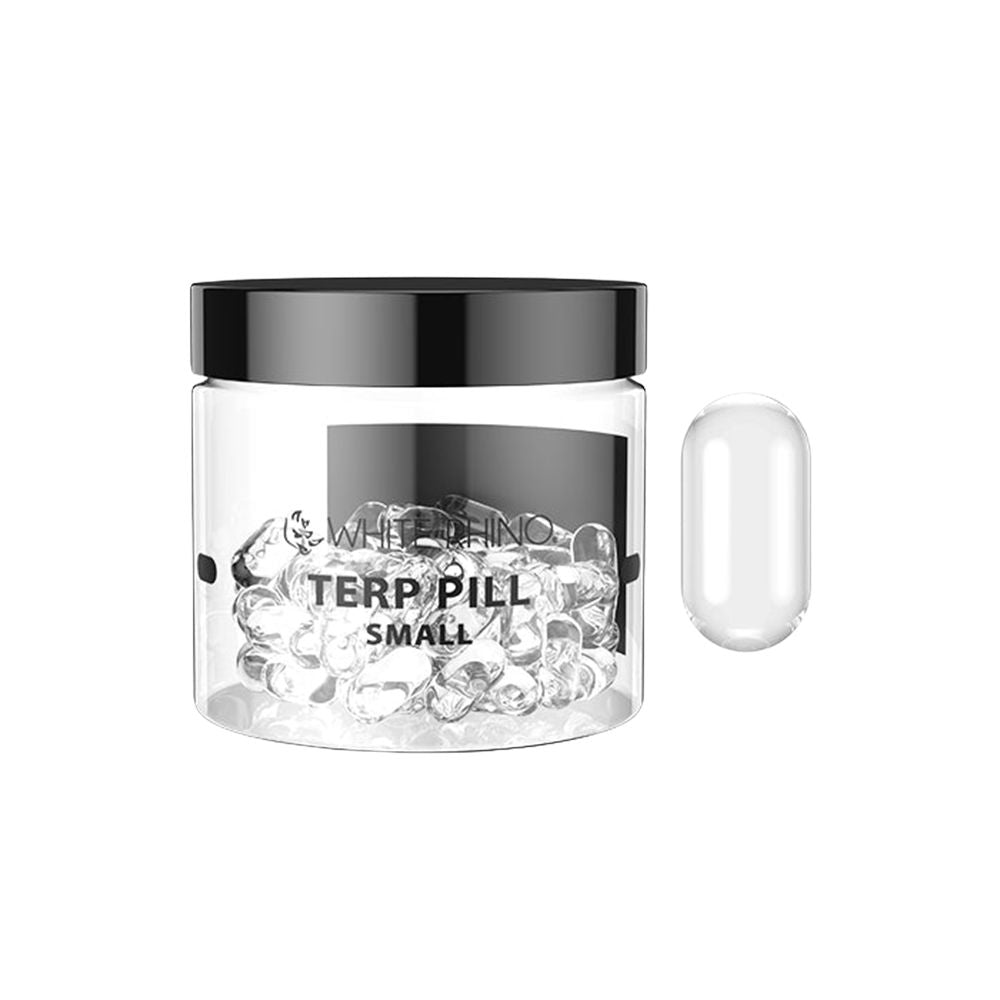 White Rhino Terp Pills | 50ct Jar - Headshop.com
