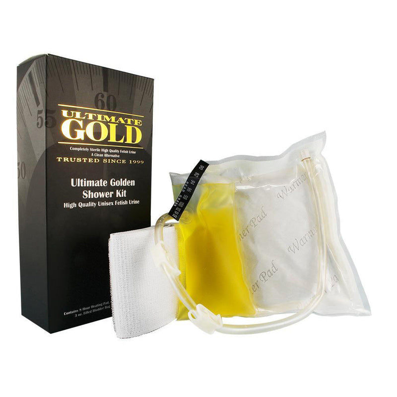 Ultimate Gold Golden Shower Kit - Headshop.com