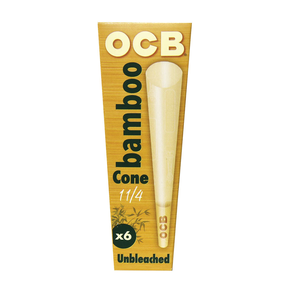 OCB Bamboo Unbleached Cones - Headshop.com