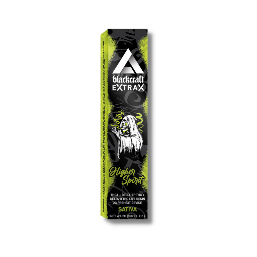 BlackCraft Extrax THCA D9P D8 Disposable | 2g | 10pc Display - Headshop.com