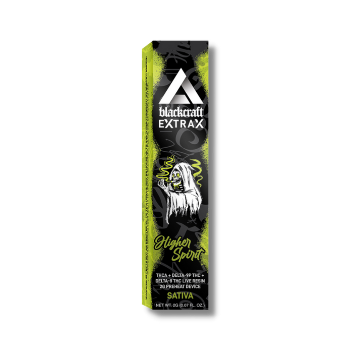 BlackCraft Extrax THCA D9P D8 Disposable | 2g | 10pc Display - Headshop.com