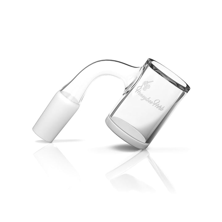 HONEY & MILK BEVEL QUARTZ BANGER- 90° DEGREE | BL - Headshop.com