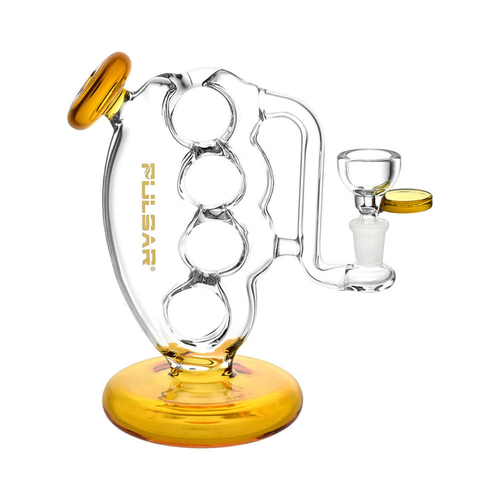 Pulsar Knuckle Bubbler Pro Water Pipe | 6.25" | 14mm F - Headshop.com