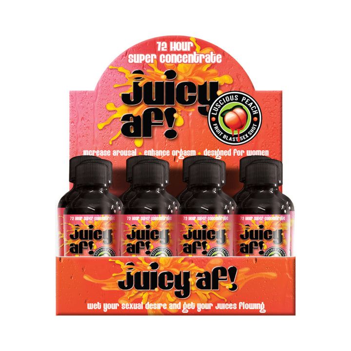 Juicy AF Female Enhancement Shot 2 oz. 12-Piece - Headshop.com