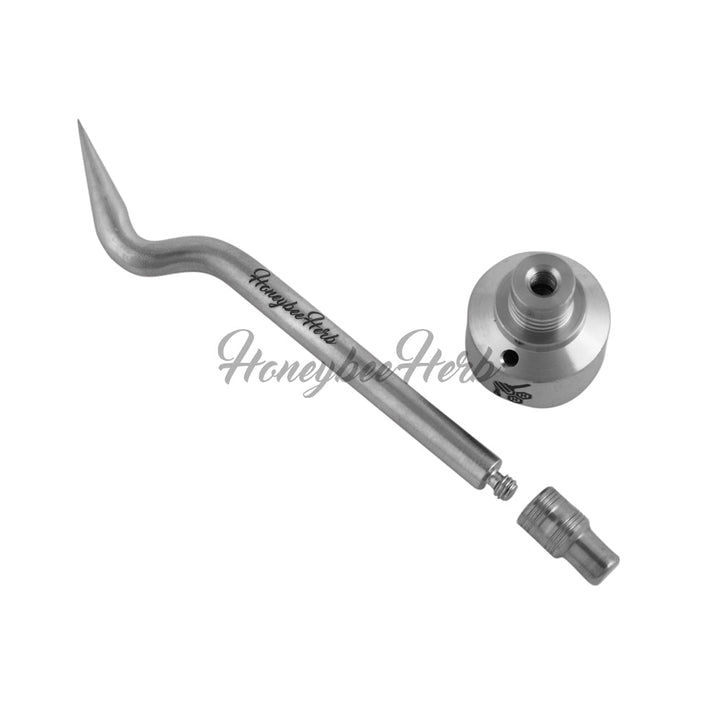 TITANIUM BENT PENCIL WITH CARB CAP - Headshop.com