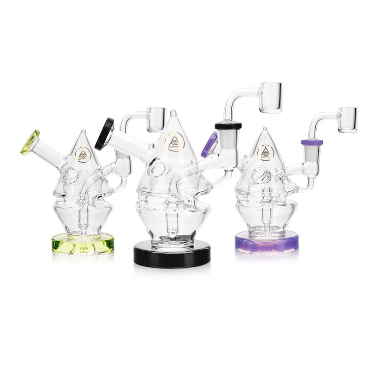Ritual Smoke - Water Bender Fab Cone Concentrate Rig - Black - Headshop.com