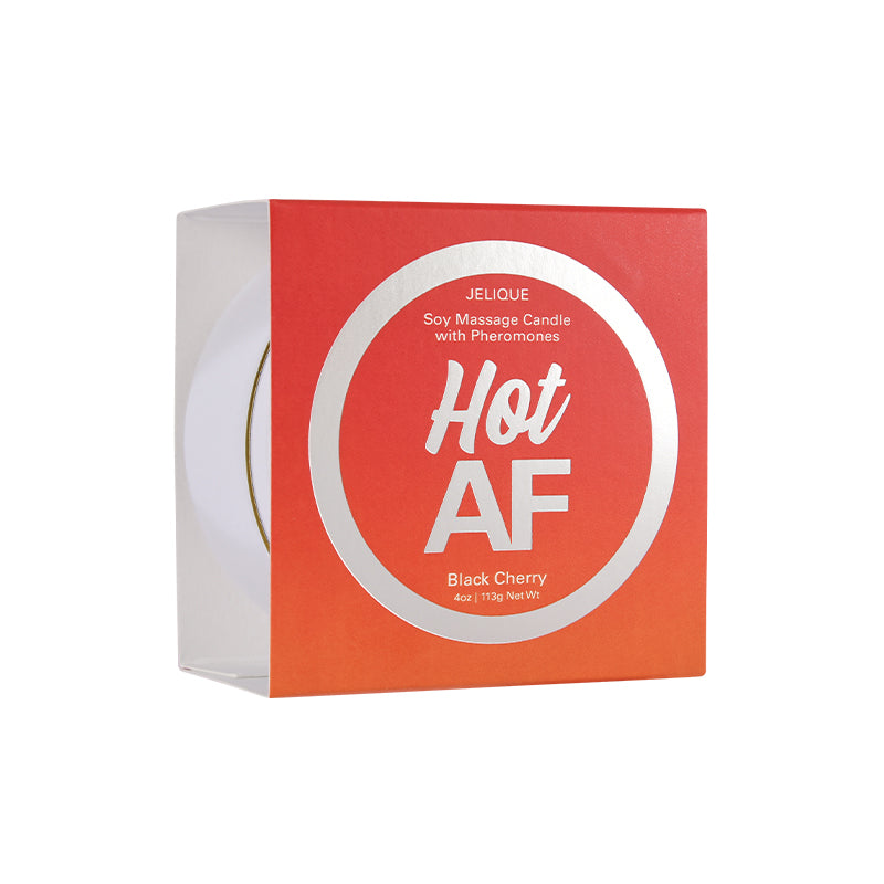 Jelique Hot AF Pheromone Massage Candle Black Cherry 4 oz/113 g - Headshop.com