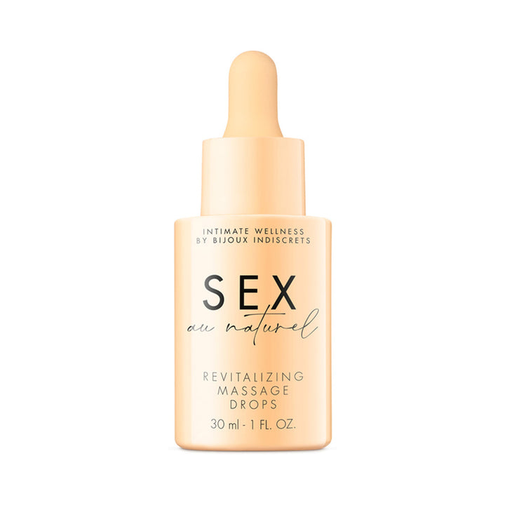 Bijoux Indiscrets Sex au Naturel Revitalizing Massage Drops 1 oz. - Headshop.com