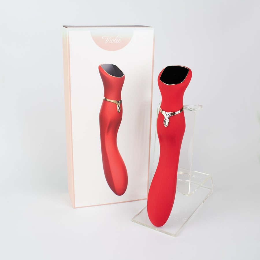 Chance Touch Screen G-Spot Vibrator in Red - Headshop.com