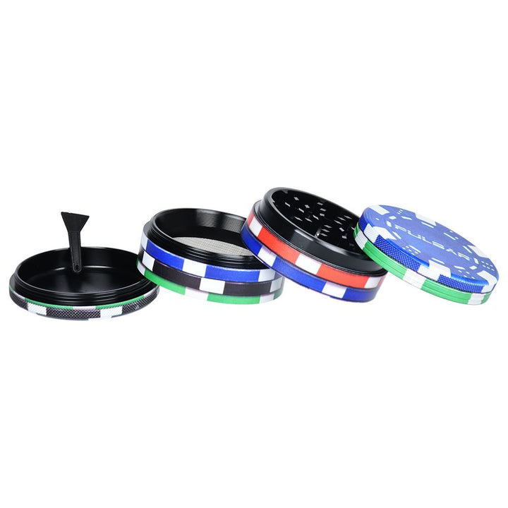Pulsar OBJEX Design Series Aluminum Grinder | 4pc | 2.5" - Headshop.com