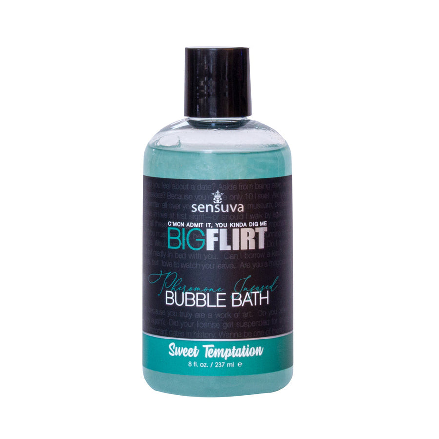 Sensuva Big Flirt Pheromone-Infused Bubble Bath Sweet Temptation 8 oz. - Headshop.com