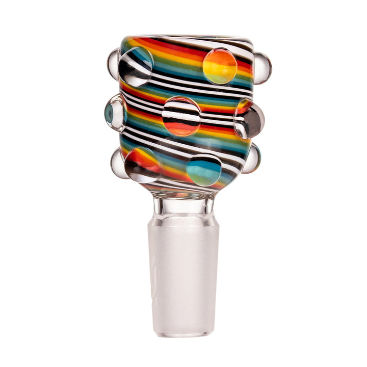 MJ Arsenal Hobnail Rainbow Bowl