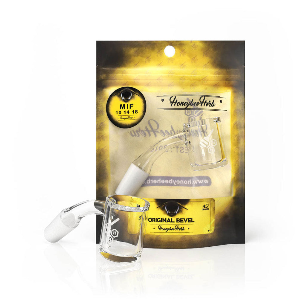 ORIGINAL BEVEL QUARTZ BANGER - 45° DEGREE | YL - Headshop.com