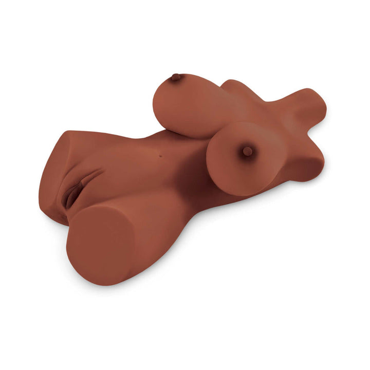 PDX Plus Perfect 10 Torso Dual Entry Masturbator Brown - Headshop.com