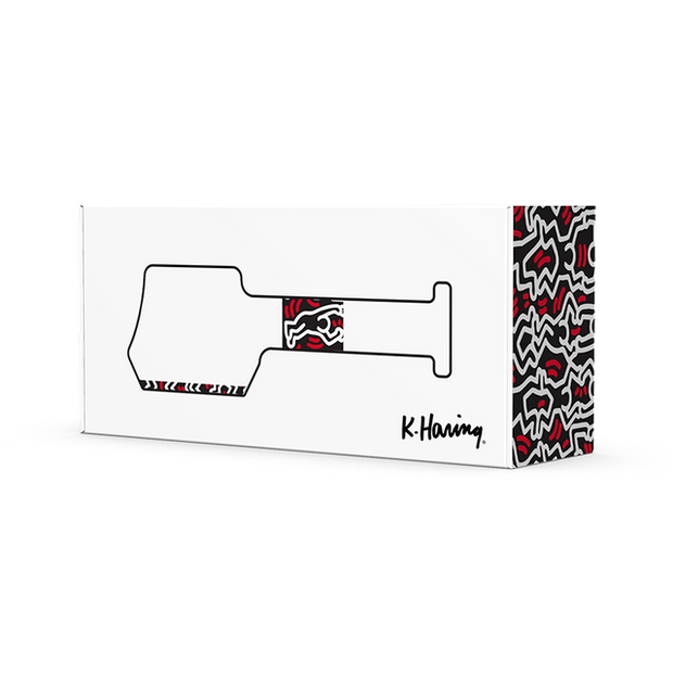 K. Haring Glass Spoon Pipe - Headshop.com