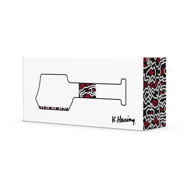 K. Haring Glass Spoon Pipe - Headshop.com