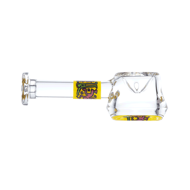 K. Haring Glass Spoon Pipe - Headshop.com