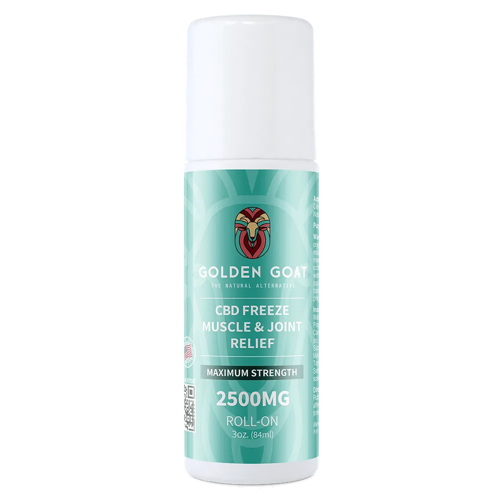 CBD Pain Freeze Roll-On, 2500MG – 3oz - Headshop.com