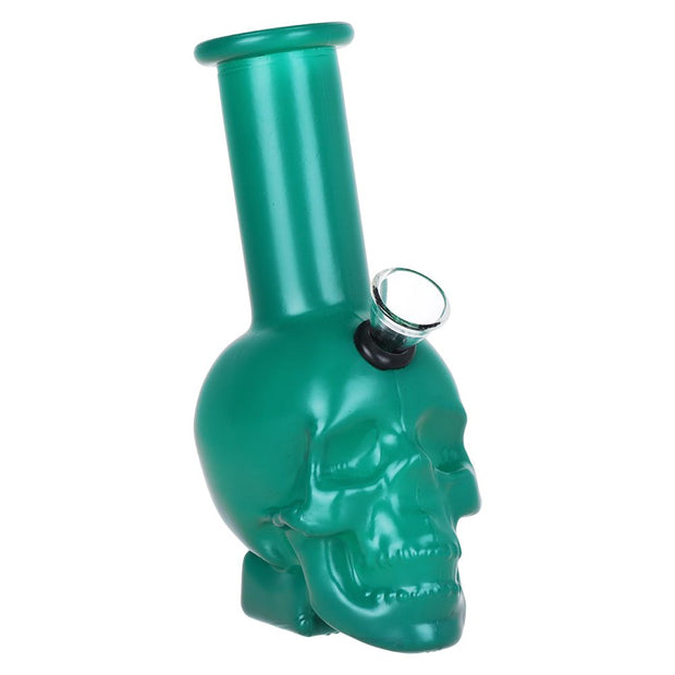 SeshGear Pastel Skull Glass Water Pipe - 6" / Colors Vary - Headshop.com