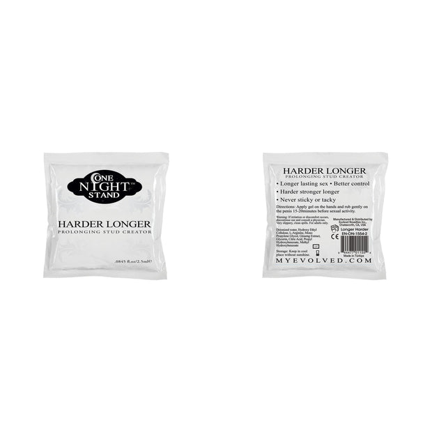 Evolved One Night Stand Harder Longer Male Enhancement Gel 2.5 ml Foil - Headshop.com
