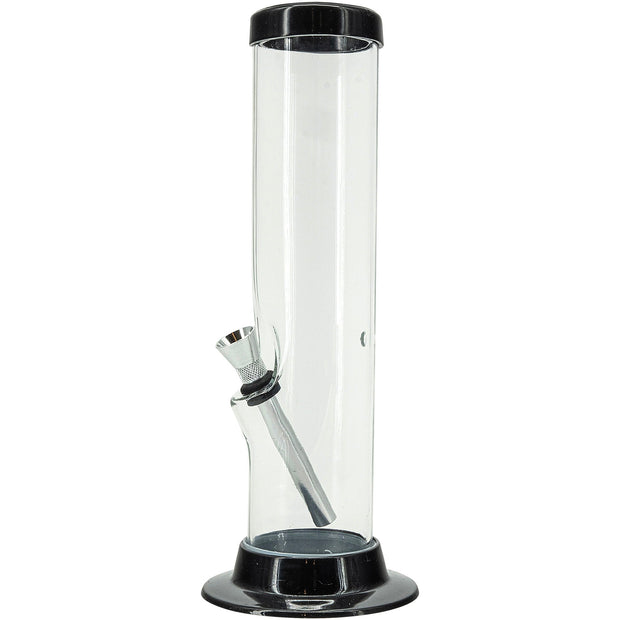 Straight Tube Acrylic Bong  6-9-12-15"