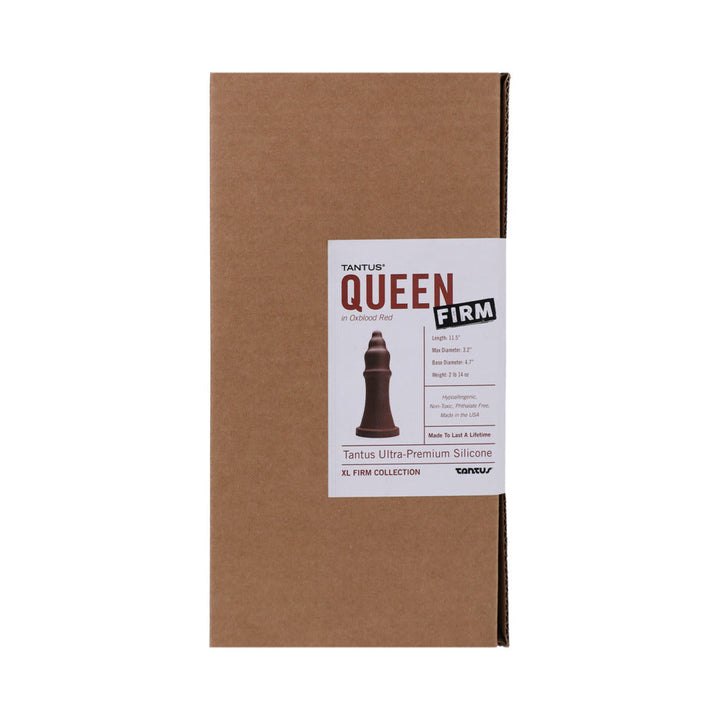Tantus The Queen Firm Dildo Garnet - Headshop.com