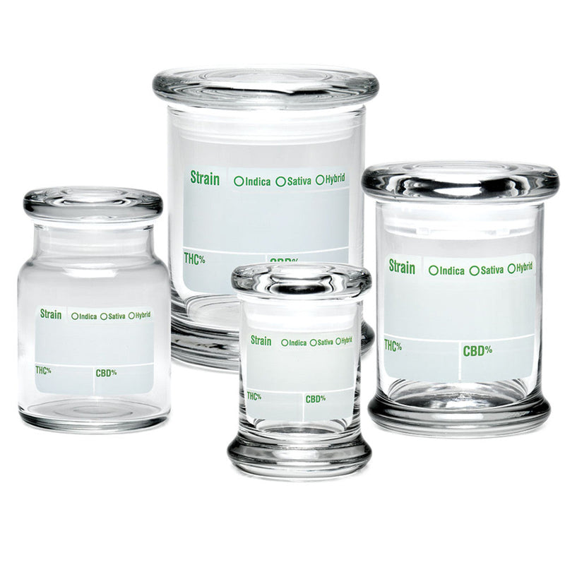 420 Science Pop Top Jar - Clear Write & Erase - Headshop.com