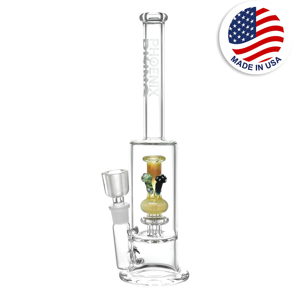 Phoenix Rising Mushroom Perc Water Pipe - 13.75"/19mm F - Headshop.com