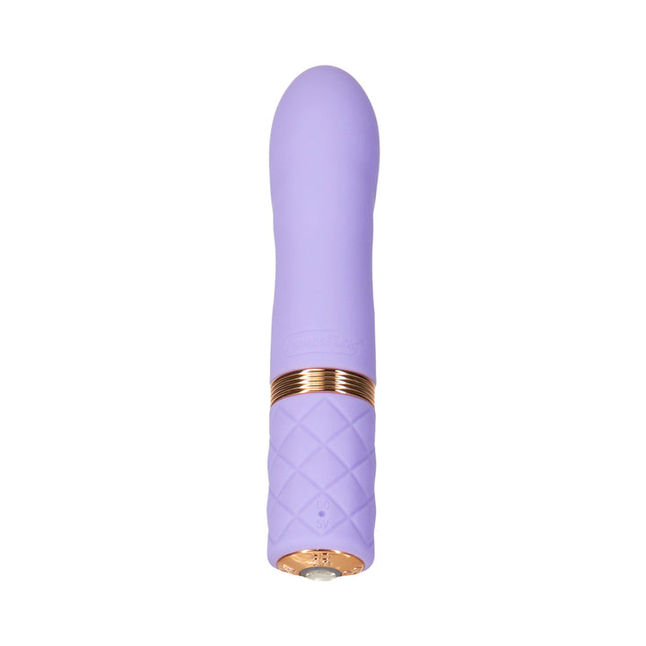 Pillow Talk Special Edition Flirty Mini Massager With Swarovski Crystal Purple - Headshop.com
