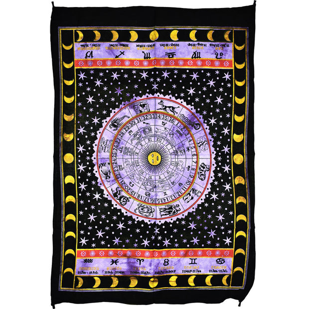 ThreadHeads Signs of the Zodiac Mini Tapestry Wall Hanging - Headshop.com