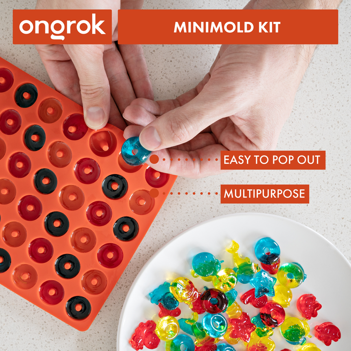 Ongrok Silicone Gummy Molds with Droppers - Headshop.com