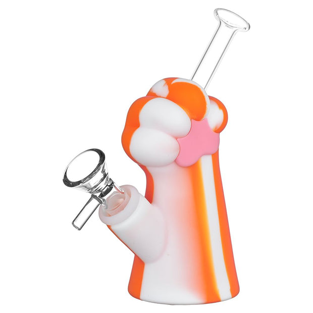 Silicone Cat Paw Water Pipe - 6.15" / 14mm F - Headshop.com