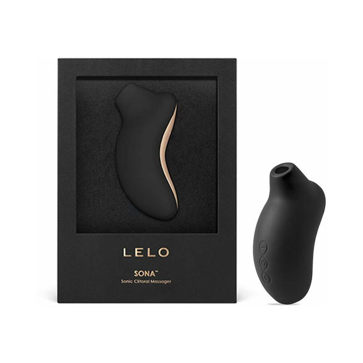 LELO SONA Rechargeable Clitoral Stimulator Black - Headshop.com