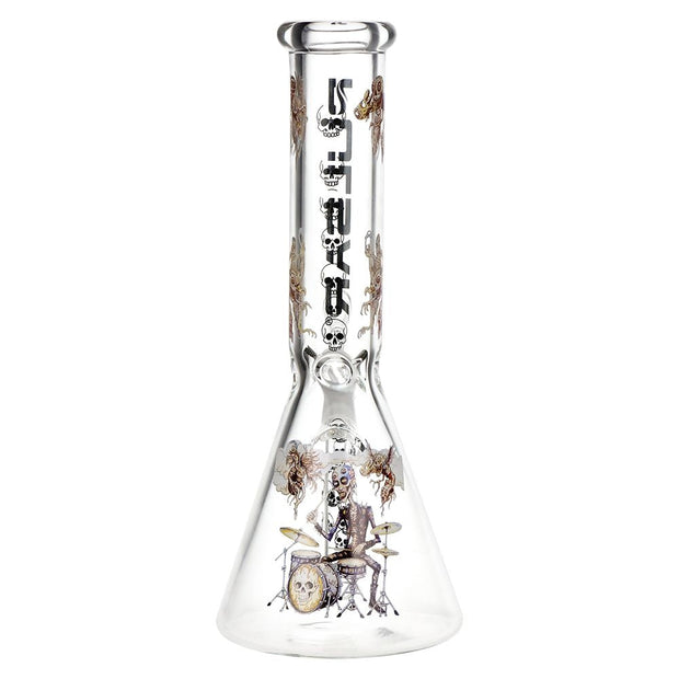 Pulsar Give the Drummer Some Beaker Glass Water Pipe - 9.75" / 14mm F
