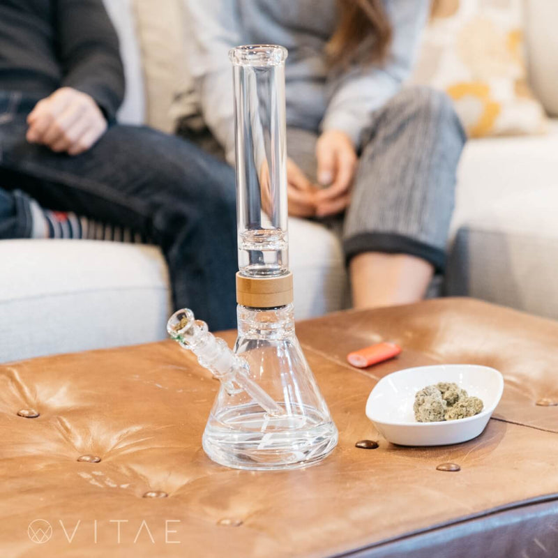 Vitae Glass 16" Alpha Bong - Headshop.com