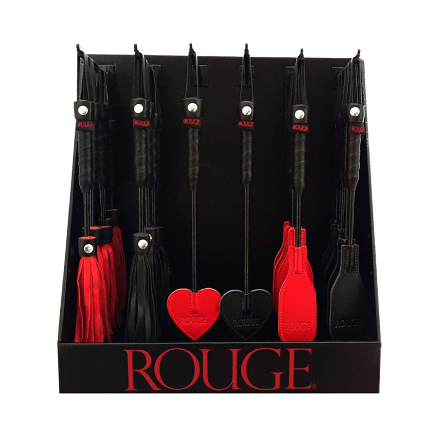 Rouge Mini Crops & Flogger Counter Display 6 of each 36-Piece Display - Headshop.com
