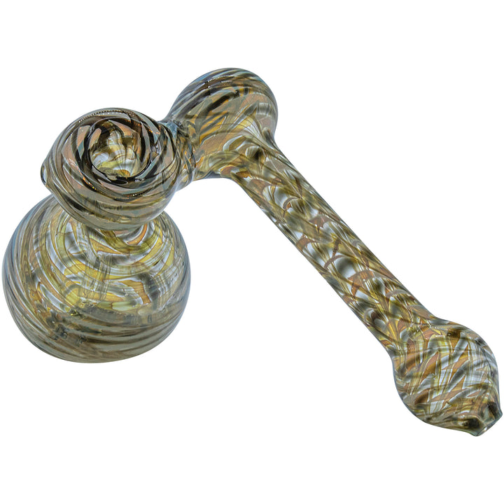 LA Pipes "Colored Sidecar" Fumed Sidecar Bubbler Pipe (Various Colors) - Headshop.com