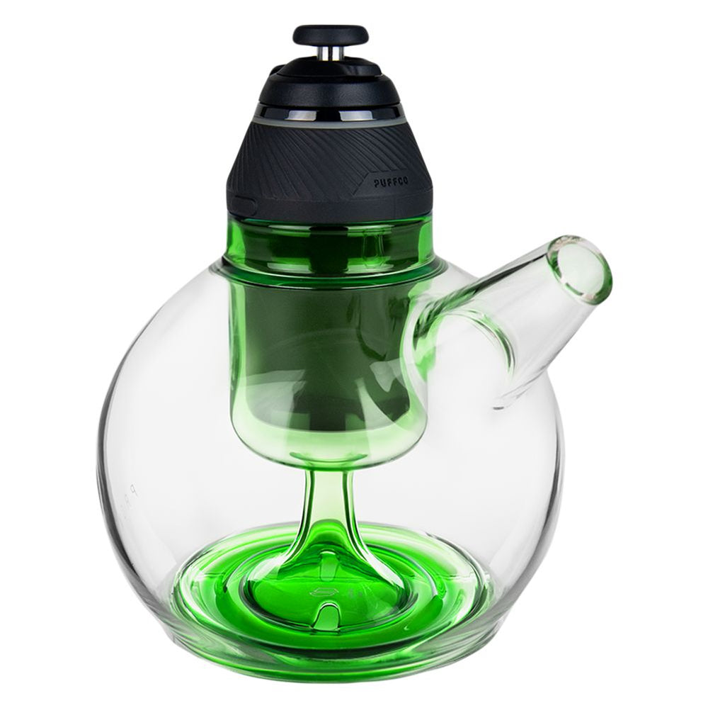 Puffco Proxy Ripple Glass Bubbler Attachment - 3.5" / Sage - Headshop.com