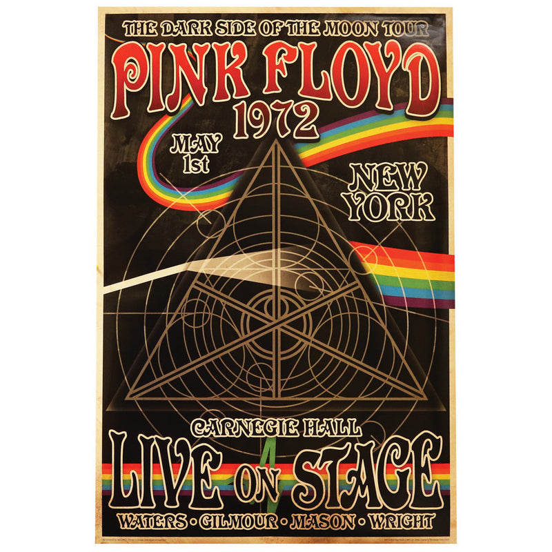 Pink Floyd 1972 Carnegie Hall Poster - Headshop.com