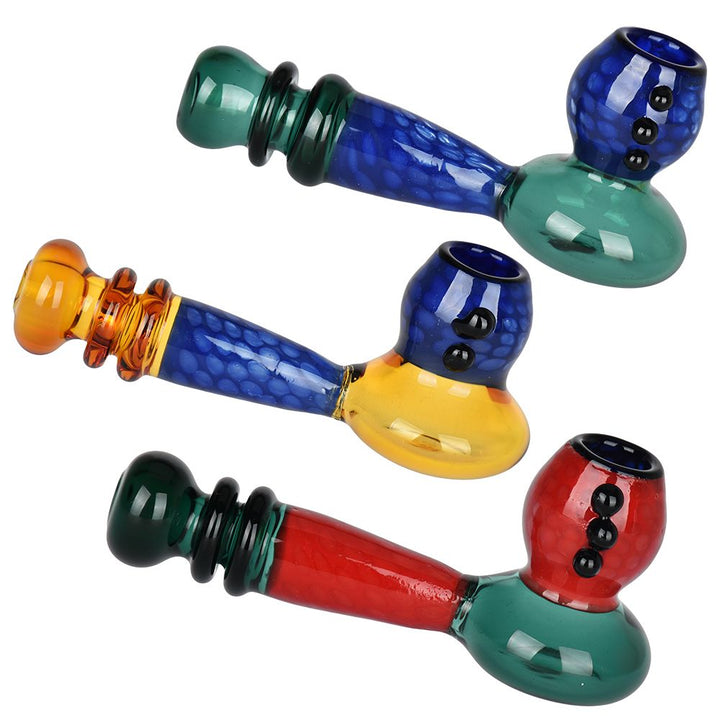 Magic Lamp Honeycomb Glass Hand Pipe - 5" - Headshop.com