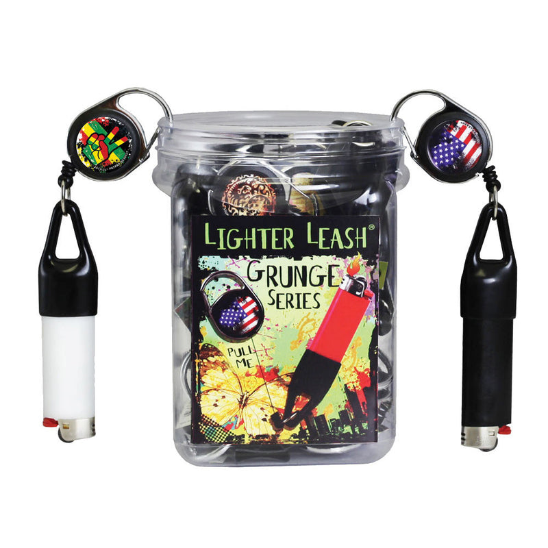 30pc Display - Lighter Leash Grunge Series - Headshop.com