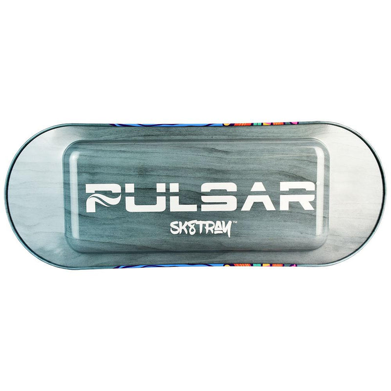 Pulsar SK8Tray Rolling Tray w/ Lid | Julian Akbar Trippin - Headshop.com