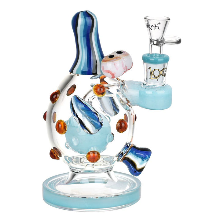 Lookah Glass Trip Water Pipe - 7" / 14mm F - Headshop.com